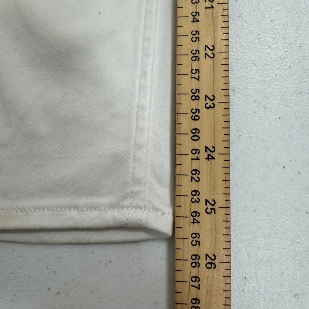 Abercrombie & Fitch The Jean Legging Mid Rise‎ White Skinny Pants 29 8S 3148